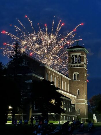 4th of July: Parking, Concessions, and the Saginaw Fireworks at Holy Family