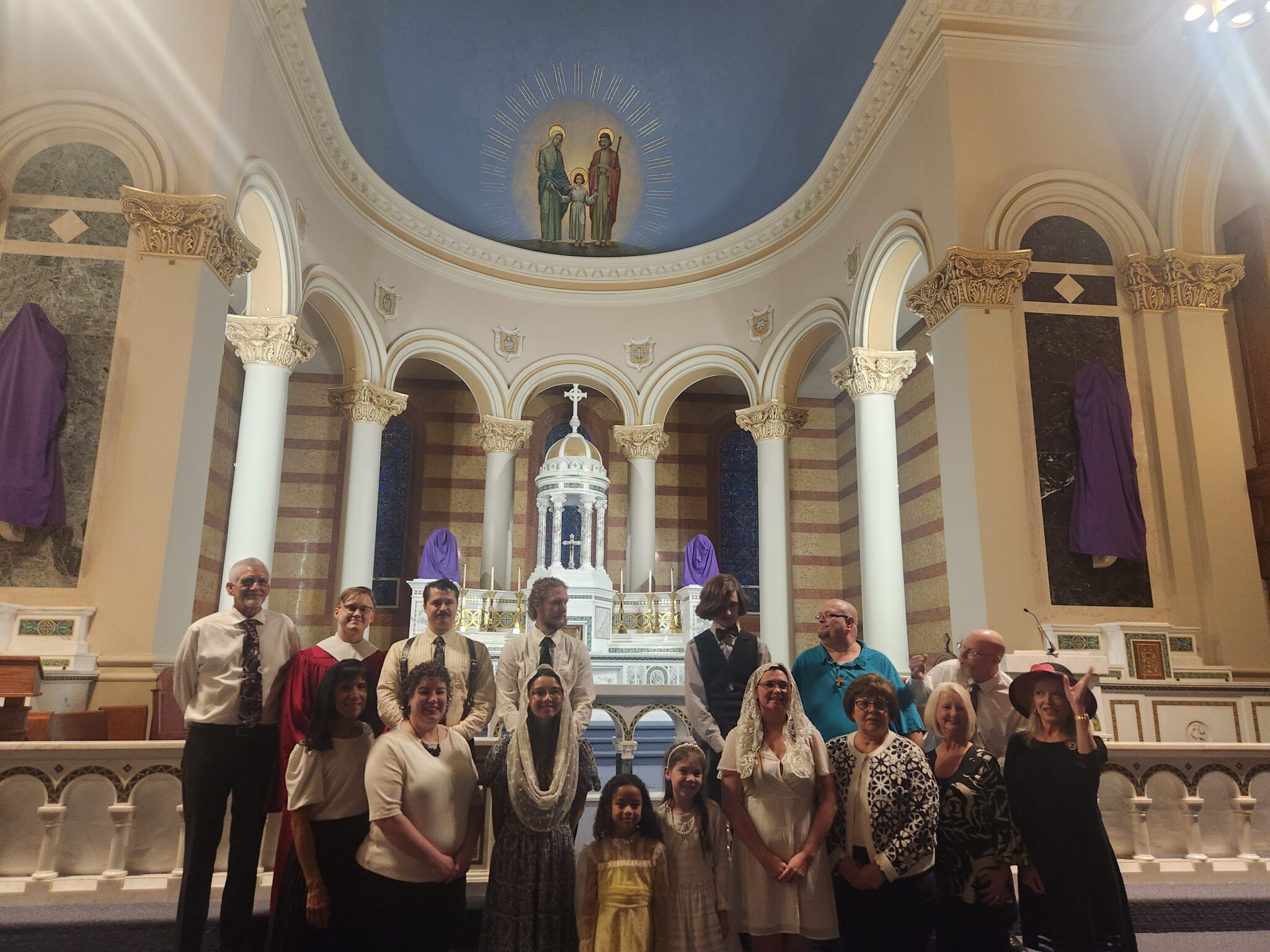 Easter Vigil 2025 and 2 new members of the Catholic Church – Holy ...