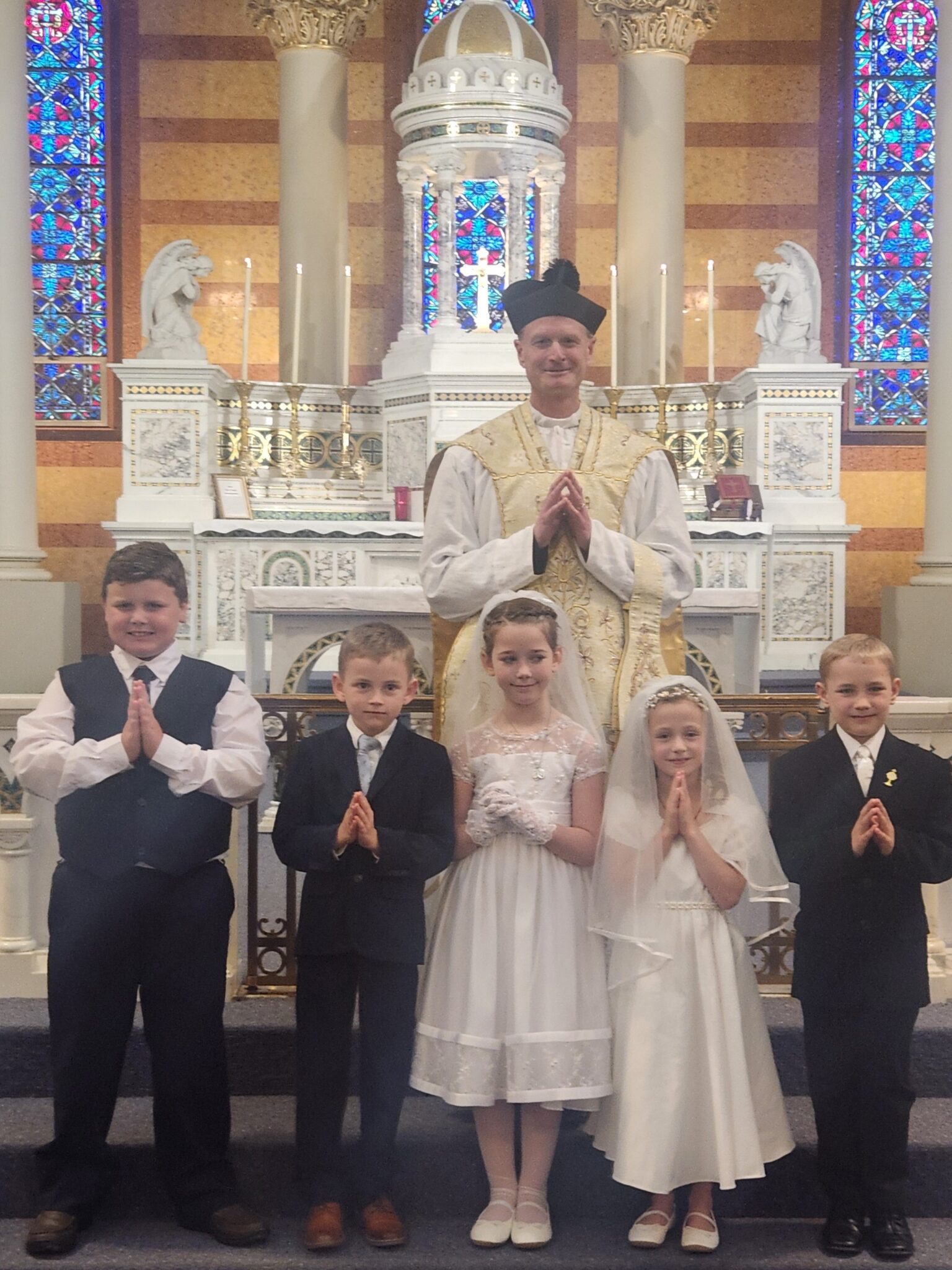 Congratulations and God’s Blessings on our First Holy Communicants ...